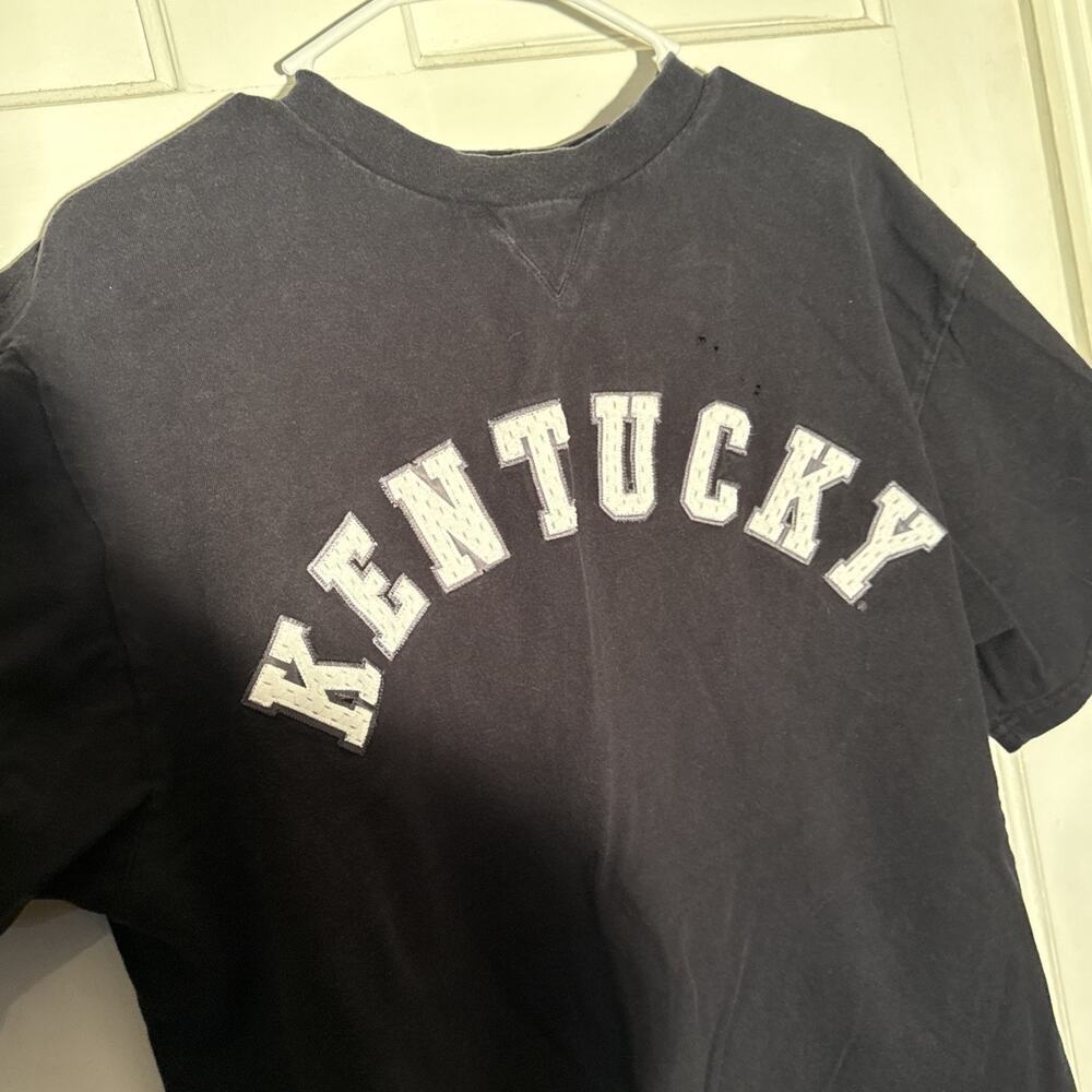 Vintage Black Kentucky Wild Cats Nike T Shirt Size Large Short Sleeve - Picture 5 of 7